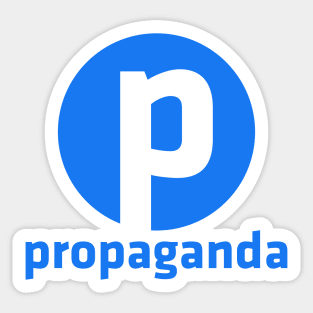 Propaganda Book Sticker